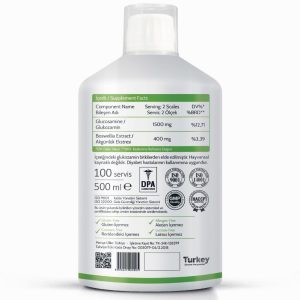 Biomet S1 Likid ve Bitkisel Glukozamin  Akgünlük Ekstraktlı 500ml