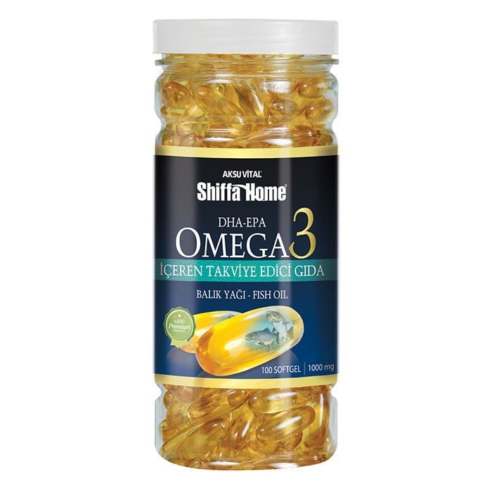 Shiffa Home Omega 3 Balık Yağı 100 Softjel
