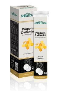 Shiffa Home Propolis & C Vitamini Efervesan Tablet