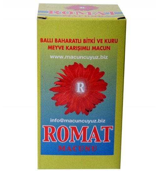 Romat Macunu Ballı Baharat Bitkisel Karışımlı Macun 400 gr