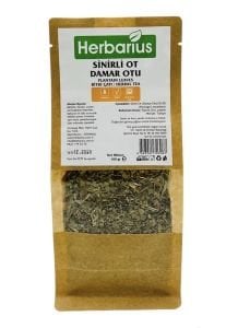 Herbarius Sinirli Ot - Damar Otu - Damarlı Ot 100 gr (Plantain Leaves)