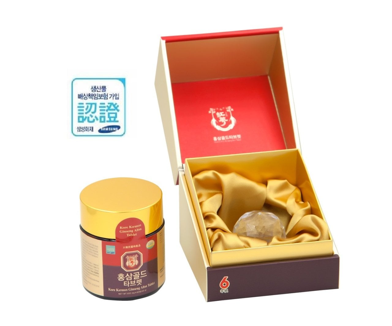 SAMSUNG KGNF Kore Kırmızı Ginseng Altın Tablet