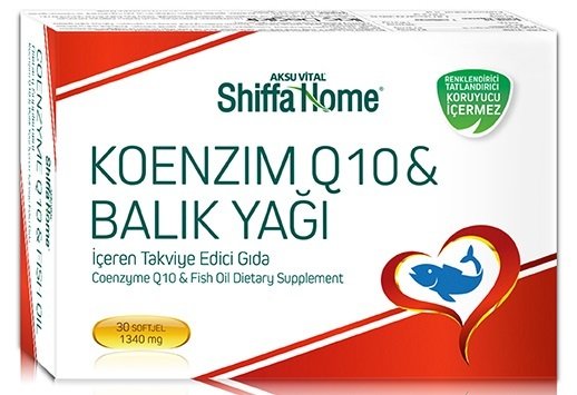 Shiffa Home Koenzim Q10 ve Balık Yağı Sofjel