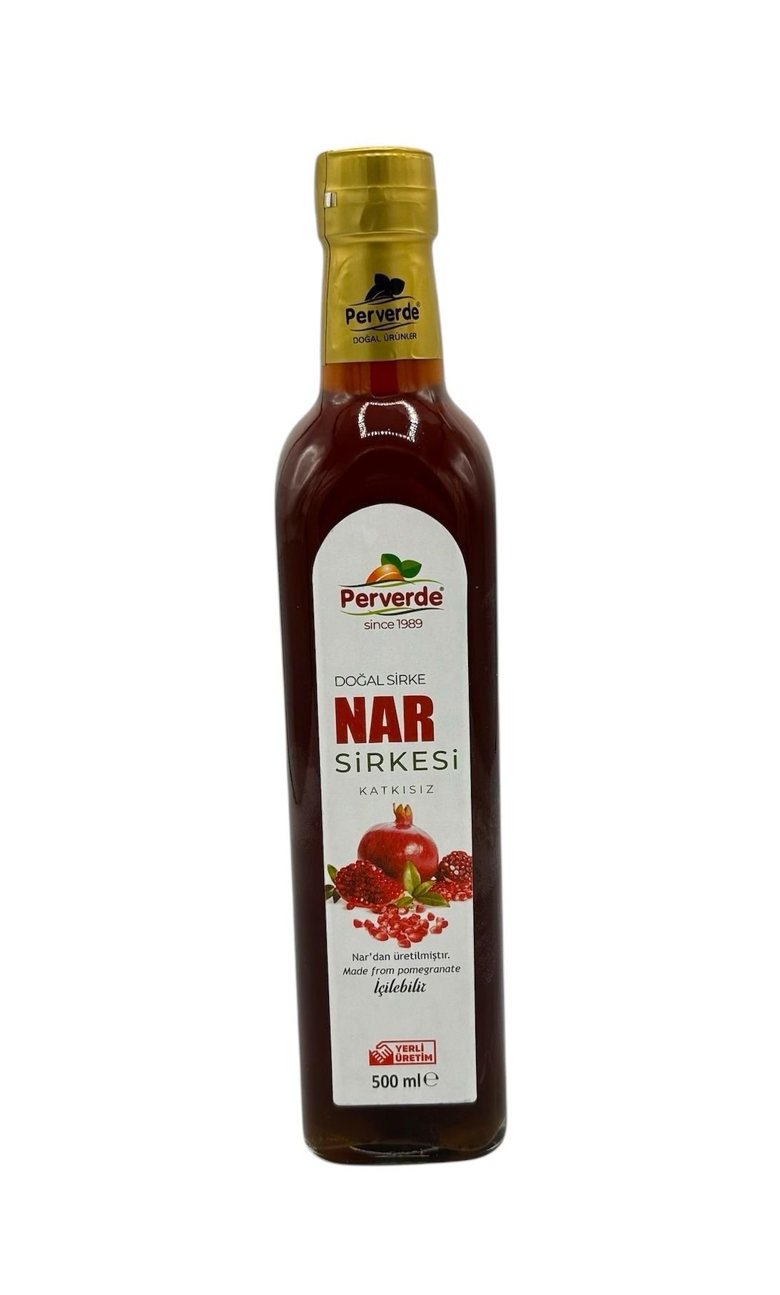 Perverde Doğal Nar Sirkesi 500ml
