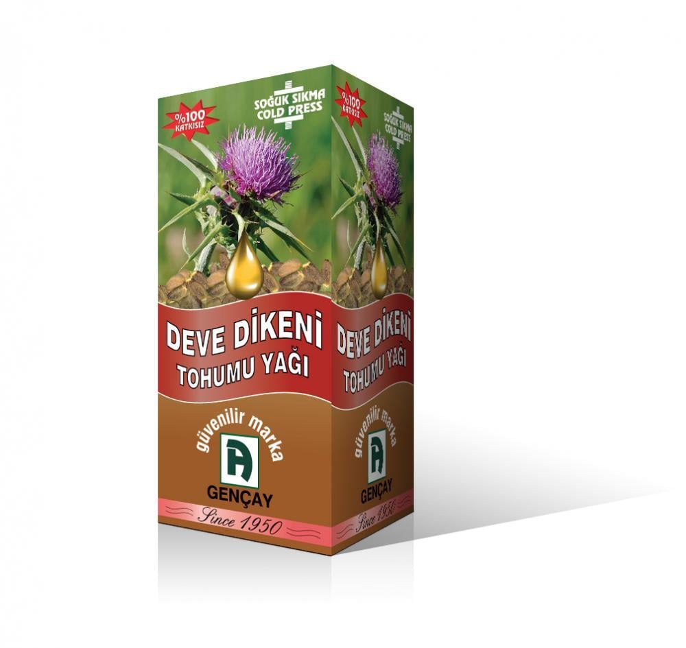 Gençay Deve Dikeni Tohumu Yağı 50ml