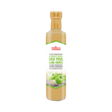 Arı Damlası Sandaloz Sakızlı Ekşi Yeşil Elma Sirkesi 500ml
