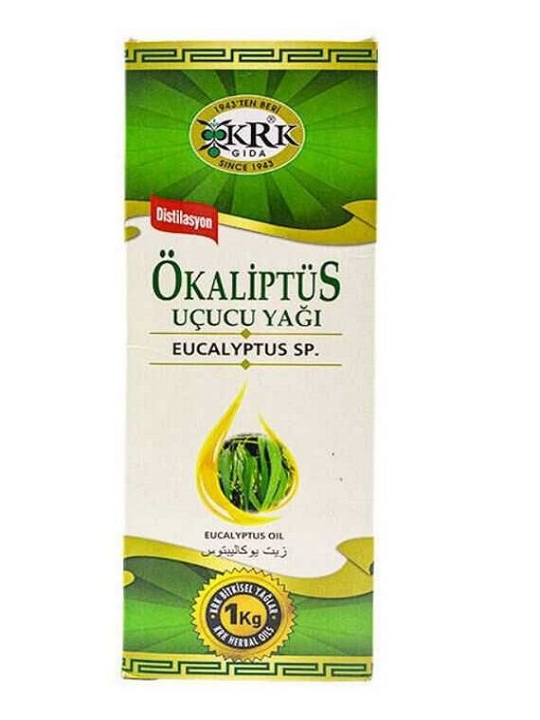 Krk Gıda Okaliptüs (Ökaliptüs - Okaliptus) Uçucu Yağı 1 Kg