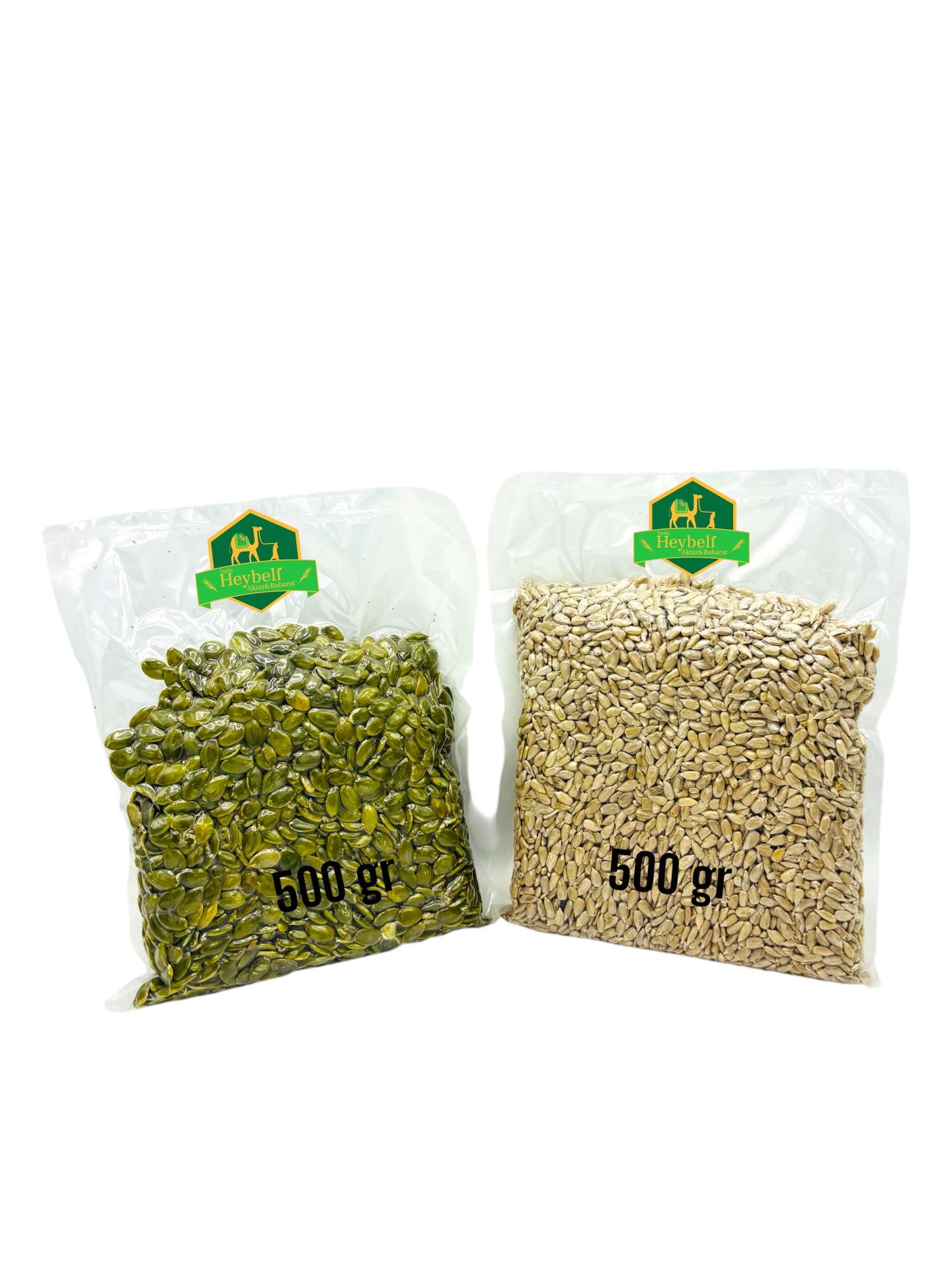 Çiğ Kabak Çekirdeği Içi 500 gr Çiğ Ay Çekirdeği Içi 500 gr 2'li Set (Vakumlu Ambalaj)