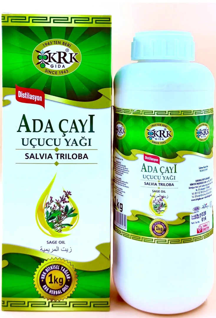 Adaçayı Ada Çayı (Acı Elma) Uçucu Yağı 1 Kg