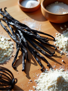 500 gr Taze 1. Kalite Çubuk Vanilya - Vanilya Çubuğu (16-18 cm) Vakumlu Ambalaj