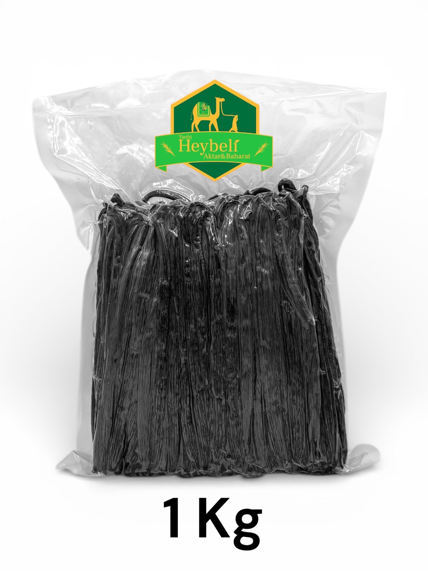 1 Kg Taze 1. Kalite Çubuk Vanilya - Vanilya Çubuğu (16-18 cm) Vakumlu Ambalaj