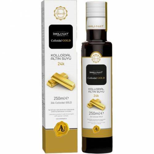 İmmunat Kolloidal Altın Suyu 24k 20ppm