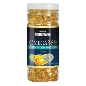 Shiffa Home Omega 3-6-9 Balık Yağı 100 Softjel